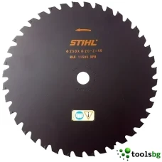 STIHL GRASSCUT 250-40. - ПРОФЕСИОНАЛЕН 250 ММ НОЖ ТИП ЦИРКУЛЯРЕН ДИСК 40 ЗЪБА ЗА ТРИМЕР